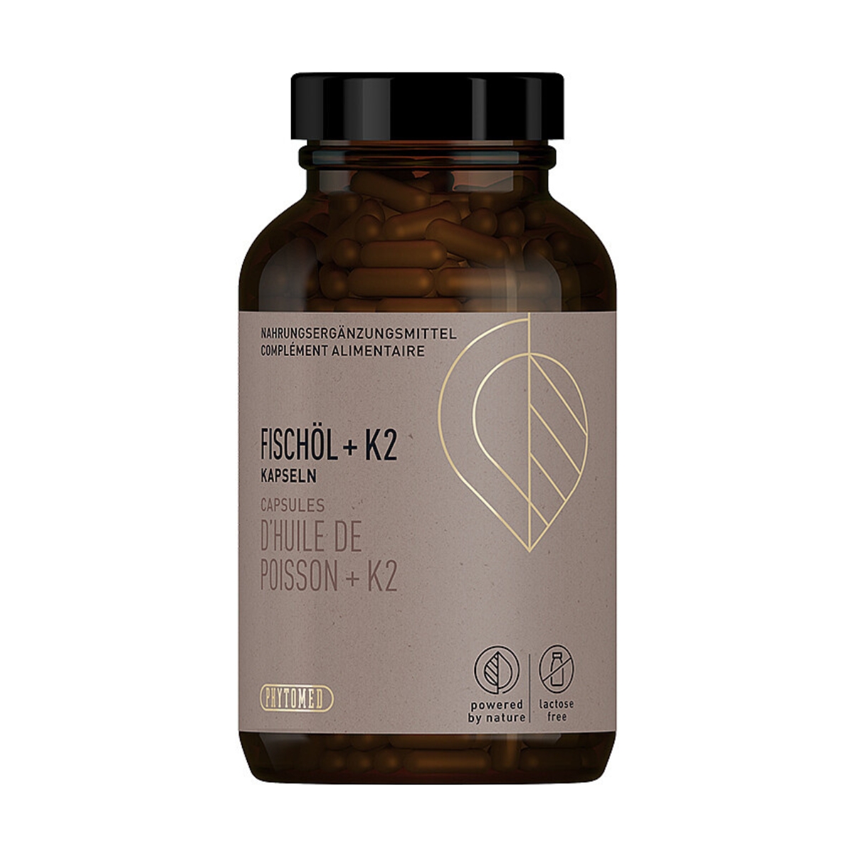 Phytomed Fischöl 500 mg + Vitamin K2 Kapseln 400 Stück Phytomed Fischöl 500 mg + Vitamin K2 Kapseln 400 Stück