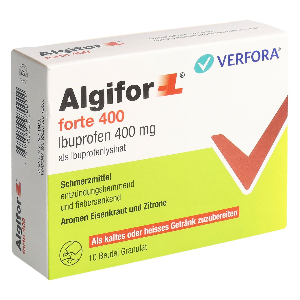 Algifor-L Forte 400 mg Granulat 10 Beutel