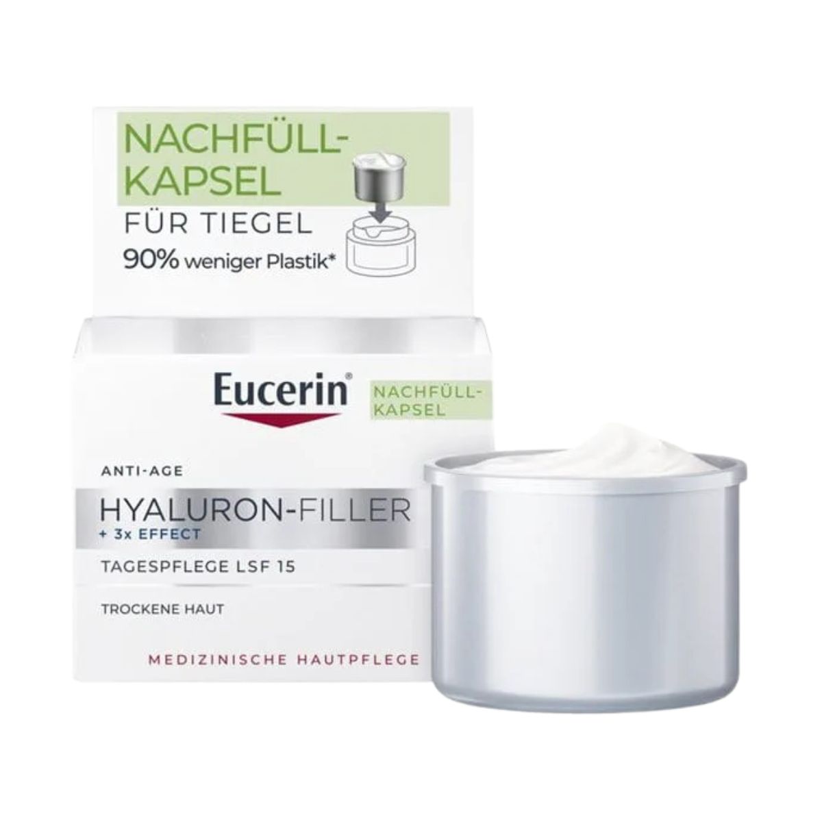 Eucerin Hyaluron-Filler Tag LSF15 Refill 50 ml