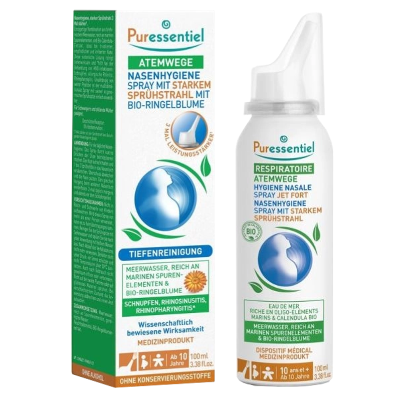 Puressentiel Nasenhygiene Spray starker Strahl 100 ml