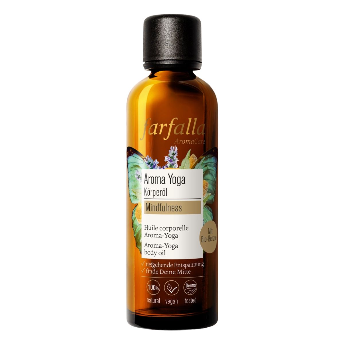 Farfalla Körperöl Aroma-Yoga 75 ml