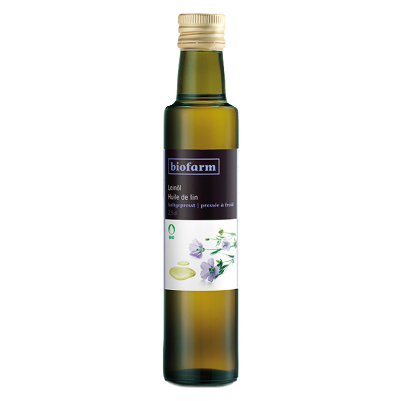 Biofarm Leinöl Knospe Flasche 2.5 dl Biofarm Leinöl Knospe Flasche 2.5 dl