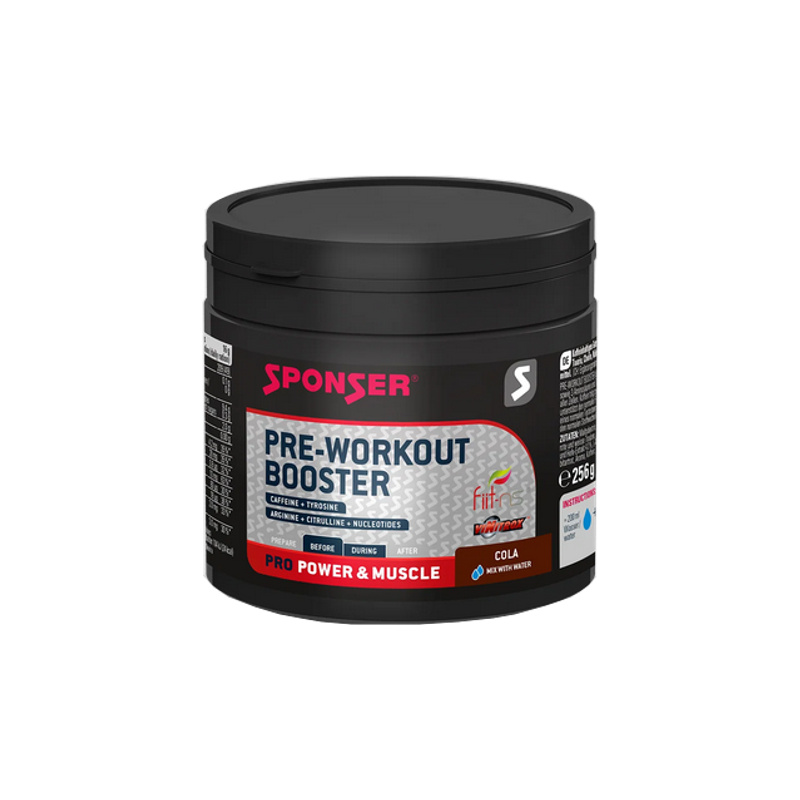 Sponser Pre-Workout Booster Cola Dose 256 g Sponser Pre-Workout Booster Cola Dose 256 g