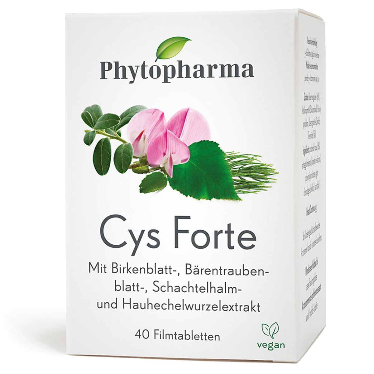 Phytopharma Cys Forte Filmtabletten 40 Stück Phytopharma Cys Forte Filmtabletten 40 Stück