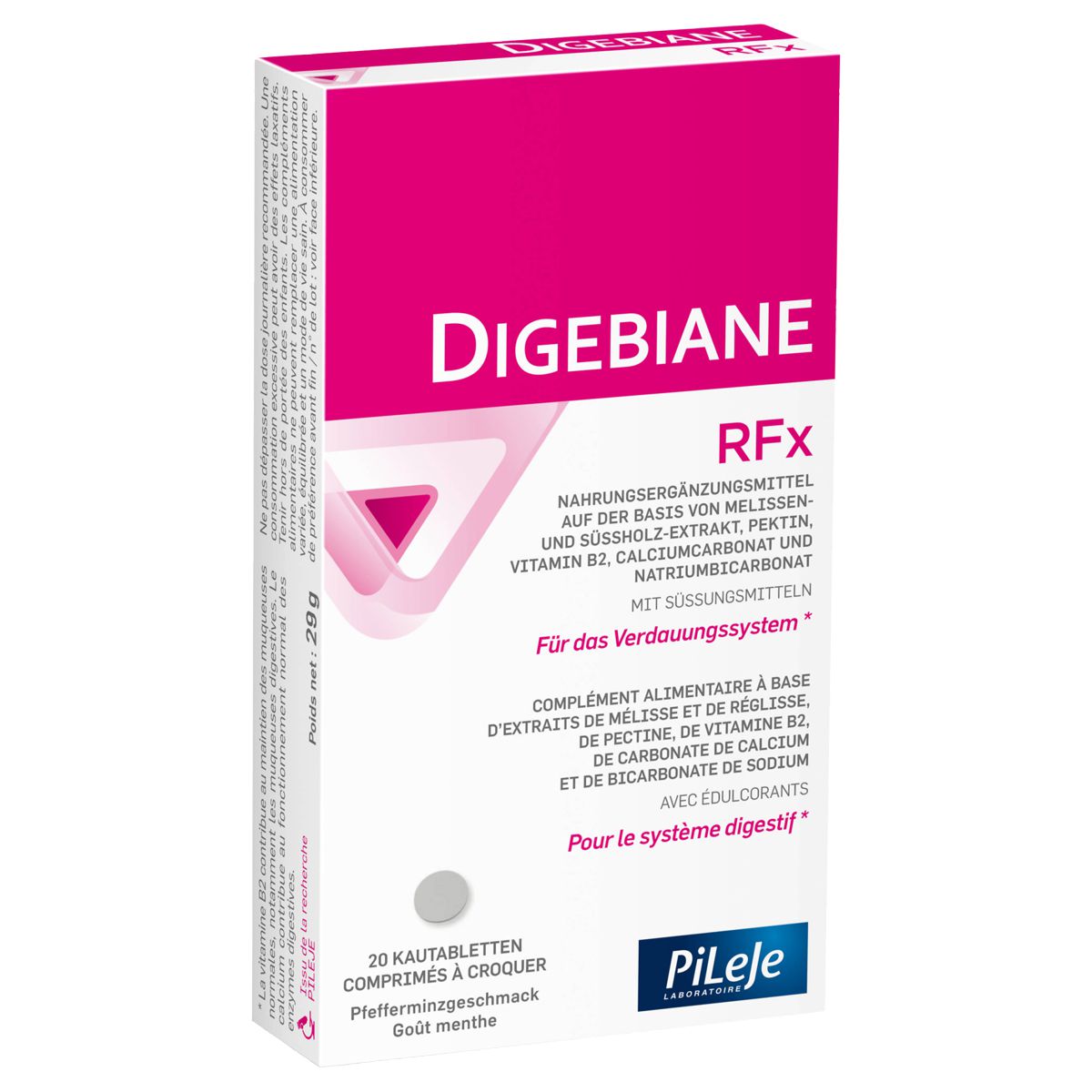 Digebiane RFx Kautabletten 20 Stück Digebiane RFx Kautabletten 20 Stück