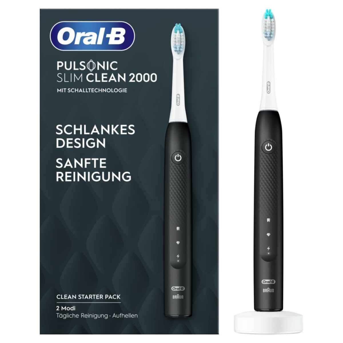 ORAL-B Pulsonic Slim Clean 2000 schwarz