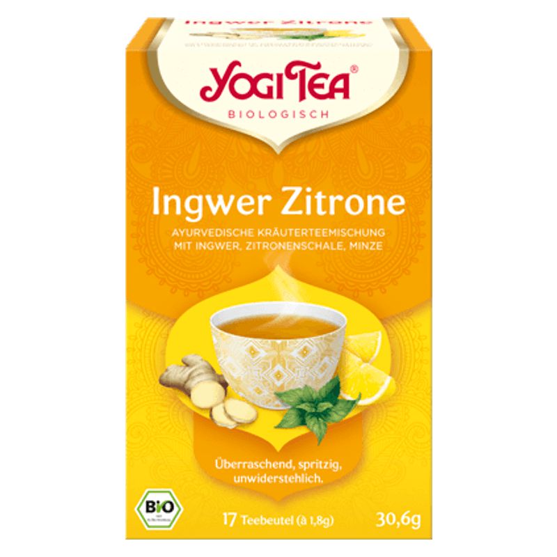 Yogi Tea Ingwer Zitrone 17 Beutel Yogi Tea Ingwer Zitrone 17 Beutel