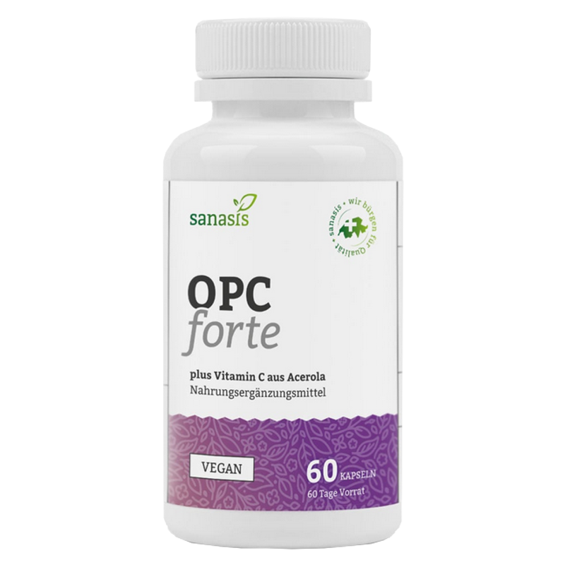 SANASIS OPC Forte Kapseln 60 Stück SANASIS OPC Forte Kapseln 60 Stück