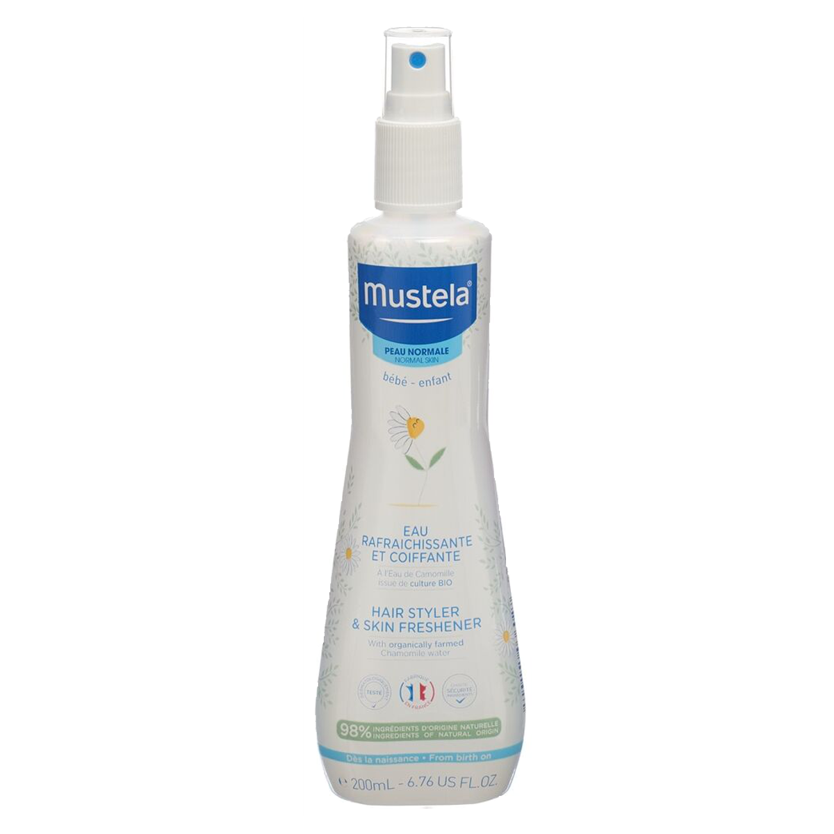 Mustela erfrischendes Wasser Fl 200ml