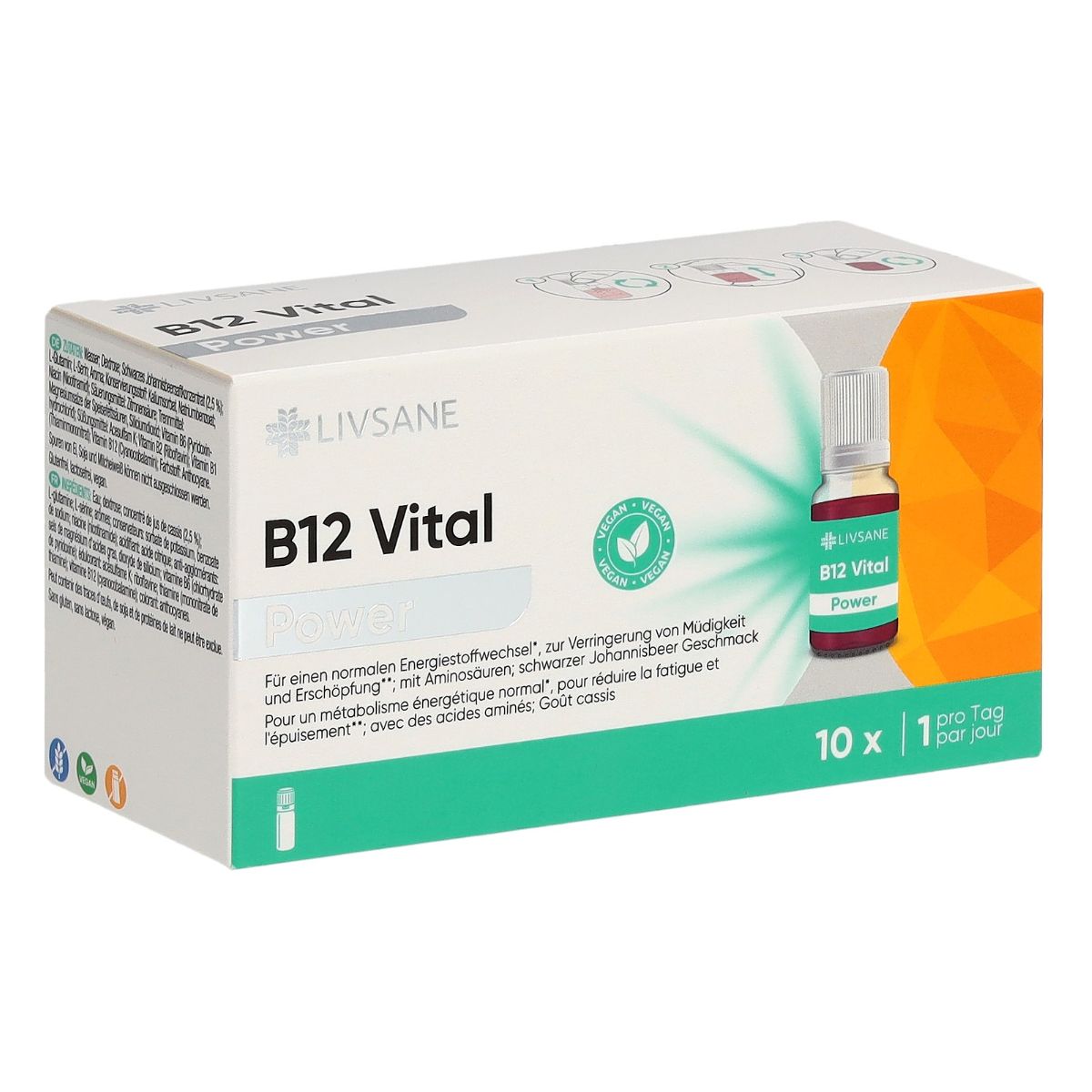 LIVSANE B12 Vital Power 10 Amp 10 ml