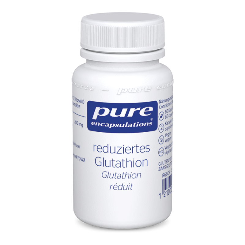 PURE reduziertes Glutathion Kapseln 60 Stück PURE reduziertes Glutathion Kapseln 60 Stück