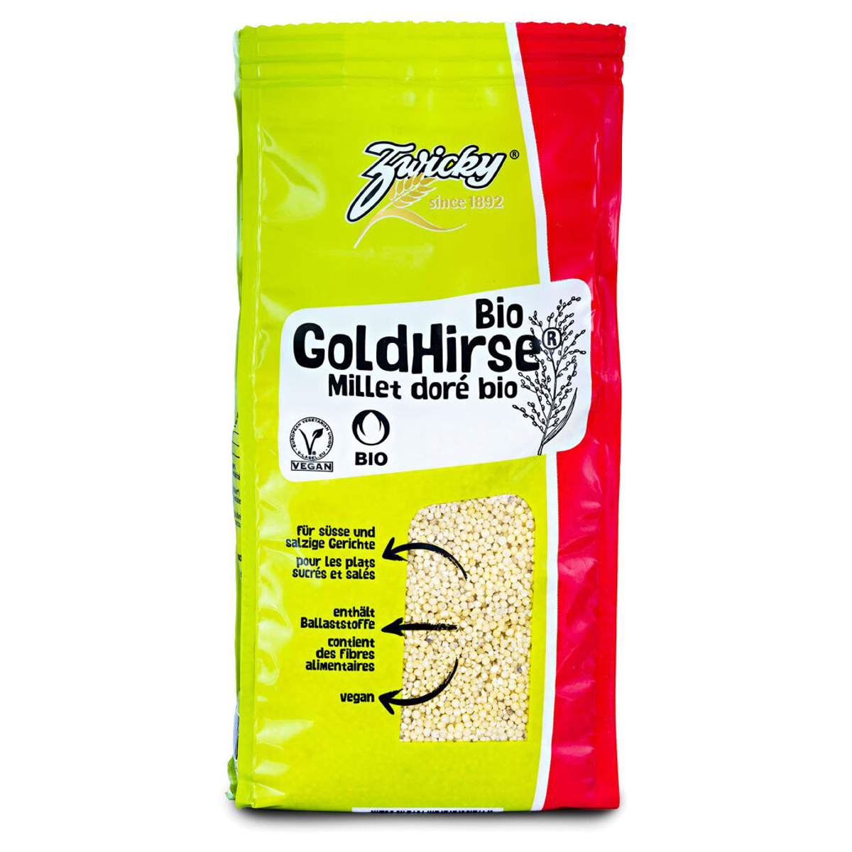 Zwicky Bio Goldhirse 500 g Zwicky Bio Goldhirse 500 g