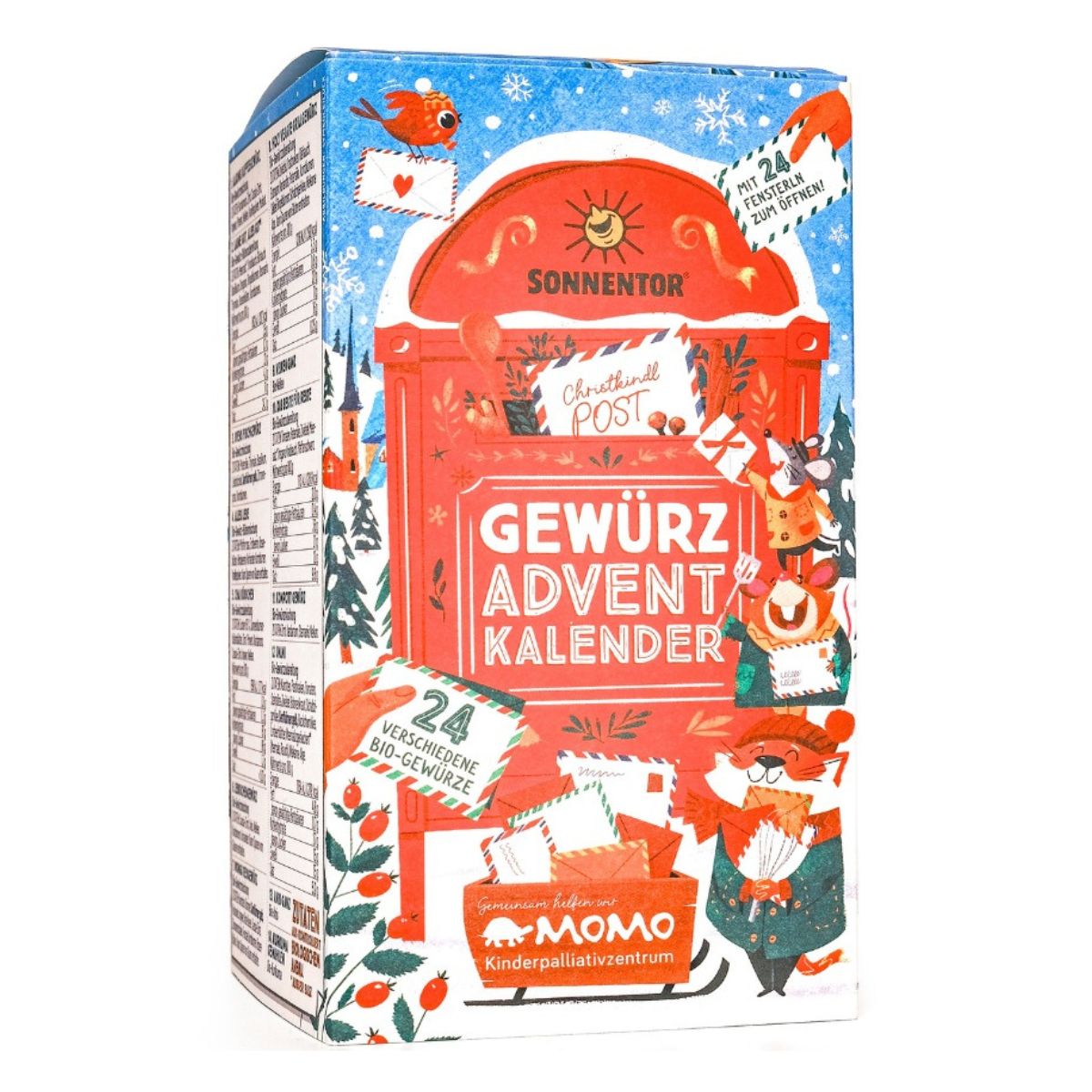 Sonnentor Adventkalender Gewürze deutsch 24 Stück