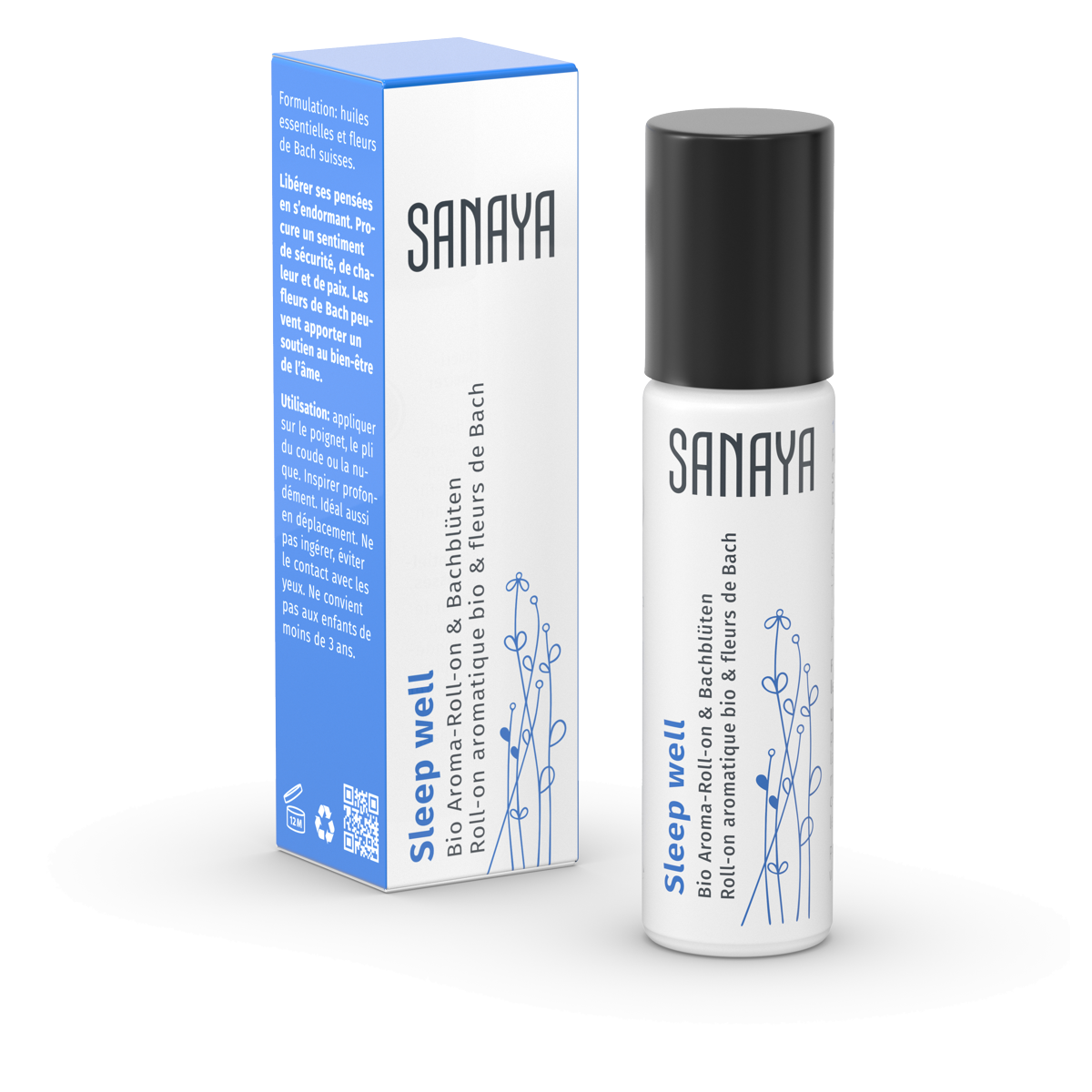 Sanaya Aroma & Bachblüten Roll on Sleep Well Bio 10 ml Sanaya Aroma & Bachblüten Roll on Sleep Well Bio 10 ml