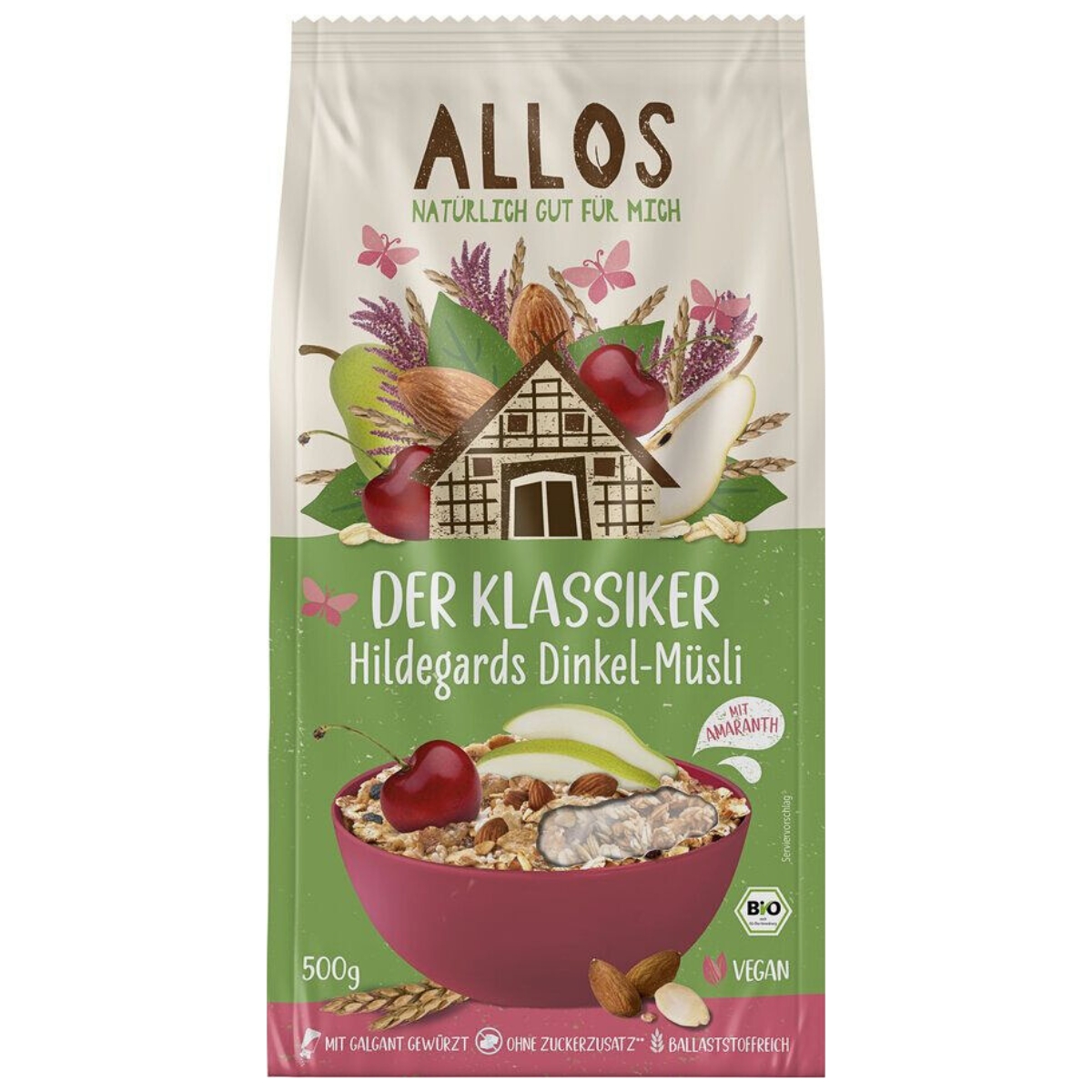 ALLOS Dinkel Hof-Müesli Hildegards Bio 500 g