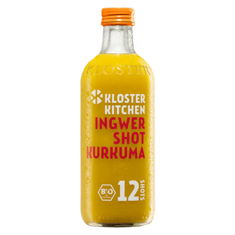 Kloster Kitchen Ingwer Shot Kurkuma Bio 360 ml Kloster Kitchen Ingwer Shot Kurkuma Bio 360 ml