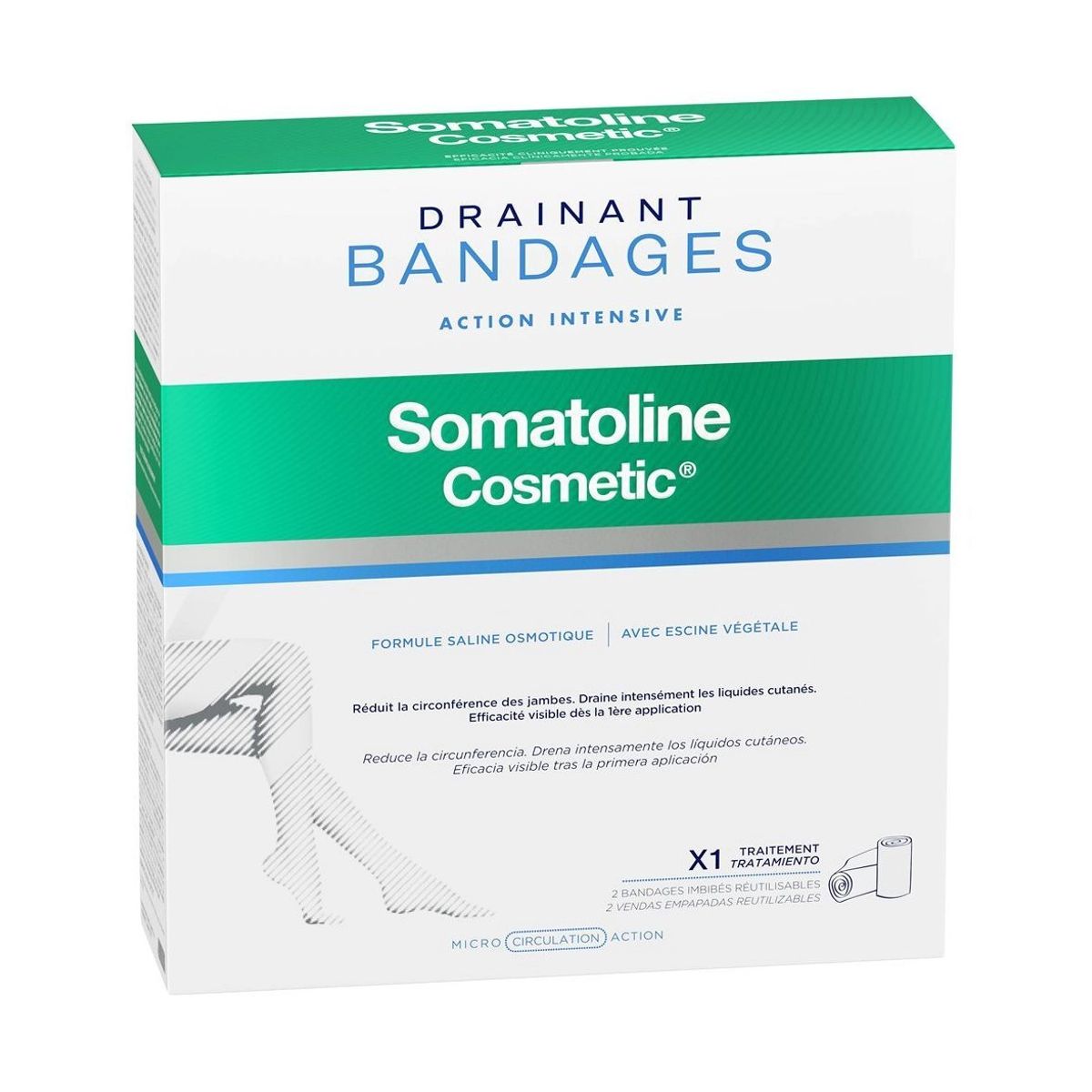 Somatoline Drainierende Binden Starter Kit 2 Stück Somatoline Drainierende Binden Starter Kit 2 Stück