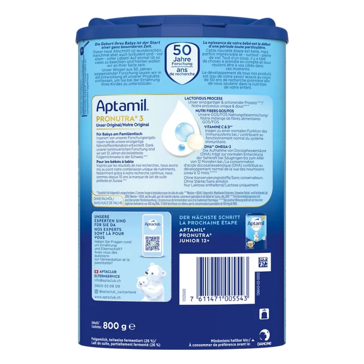 APTAMIL PRONUTRA 3 Ds 800 g