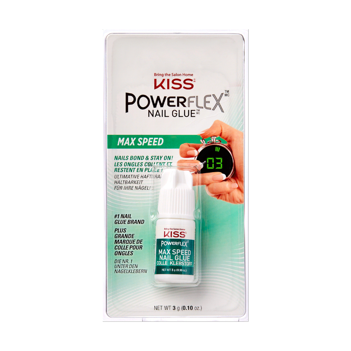 Kiss PowerFlex Nail Glue Maximum Speed