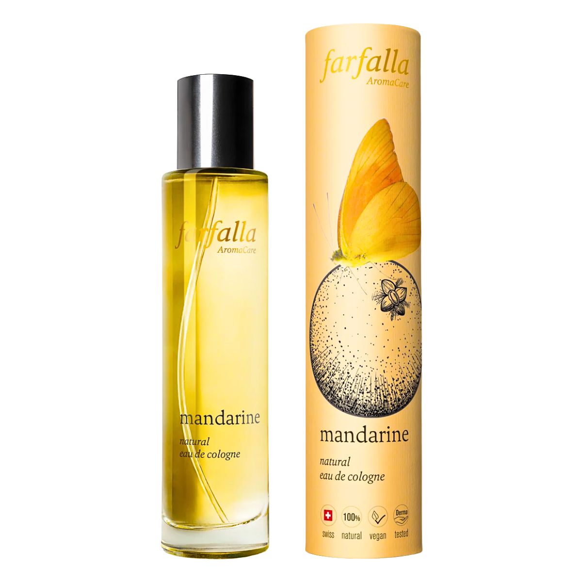 Farfalla Eau de Cologne à la mandarine 50 ml