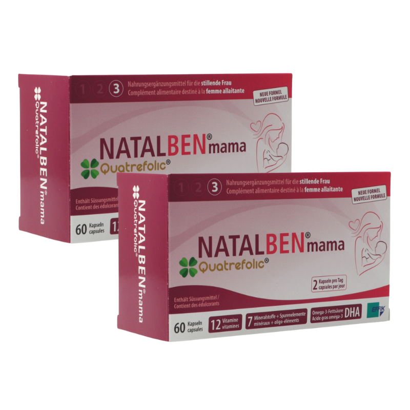 Natalben Mama Kapseln 2x 60 Stück Natalben Mama Kapseln 2x 60 Stück