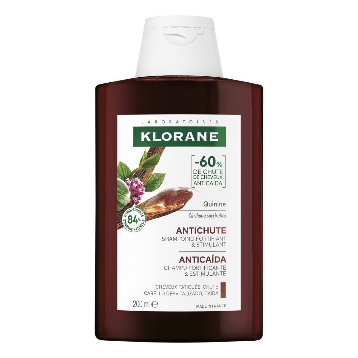 Klorane Chinin Edelweiss Shampoo 200 ml Klorane Chinin Edelweiss Shampoo 200 ml