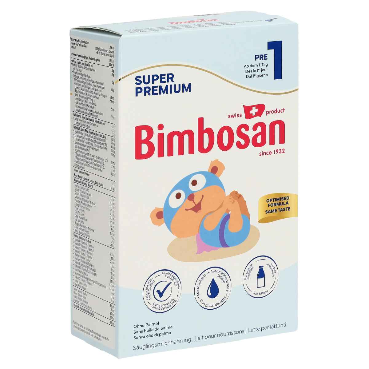 Bimbosan Super Premium PRE-1 Säuglings 400 g