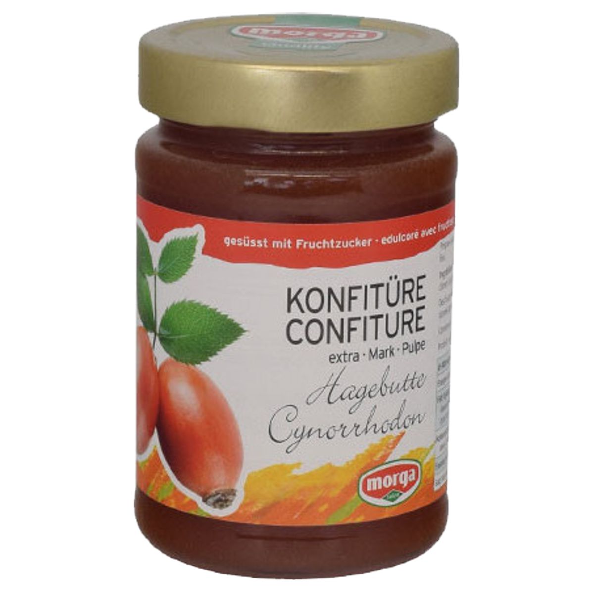Morga Konfitüre Hagebuttenmark Fruchtzucker 350 g