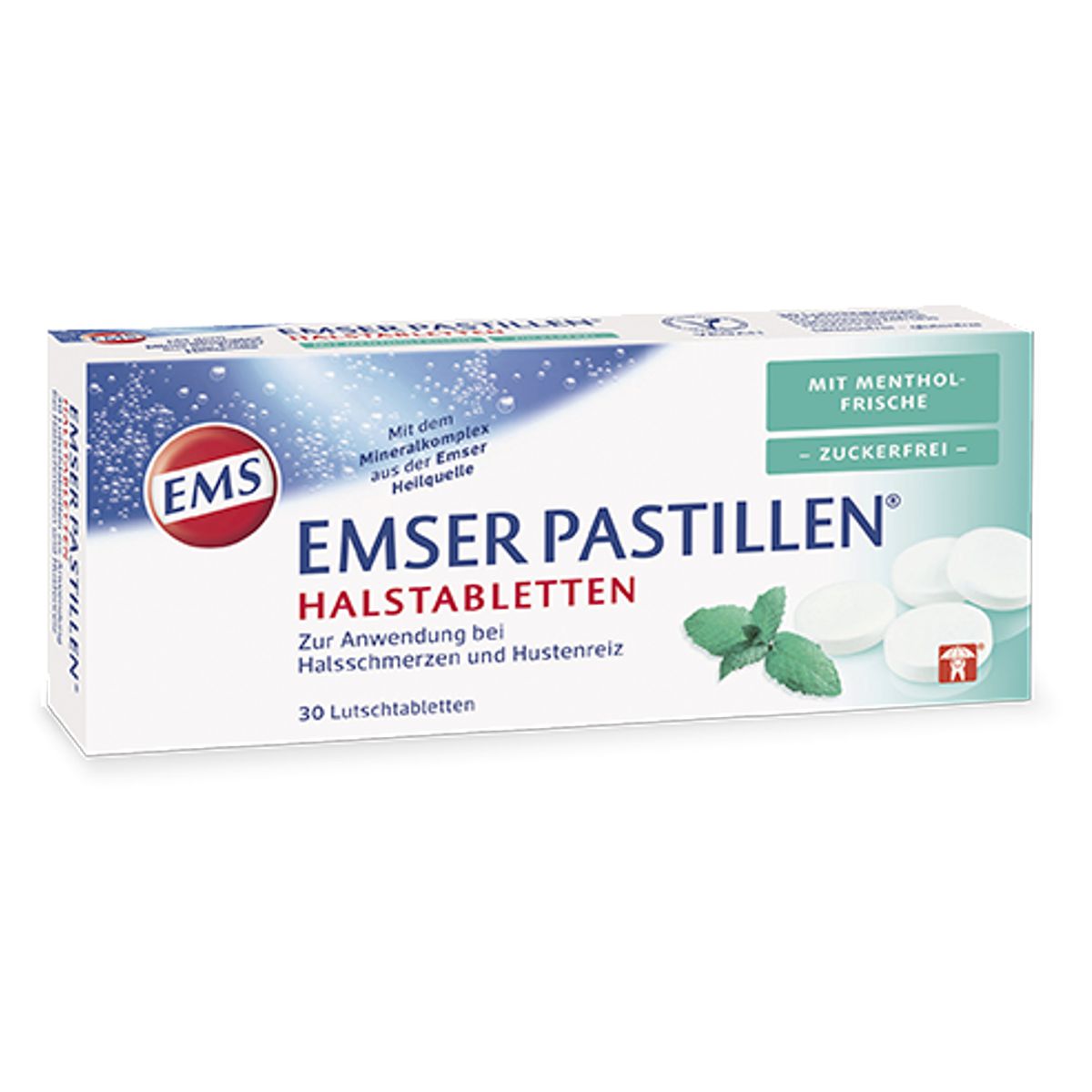 Emser Pastillen zuckerfrei Mentholfrische 30 Stück