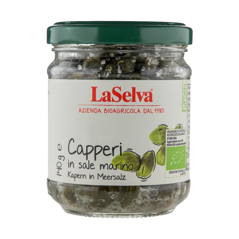 La Selva Kapern in Meersalz 140 g La Selva Kapern in Meersalz 140 g