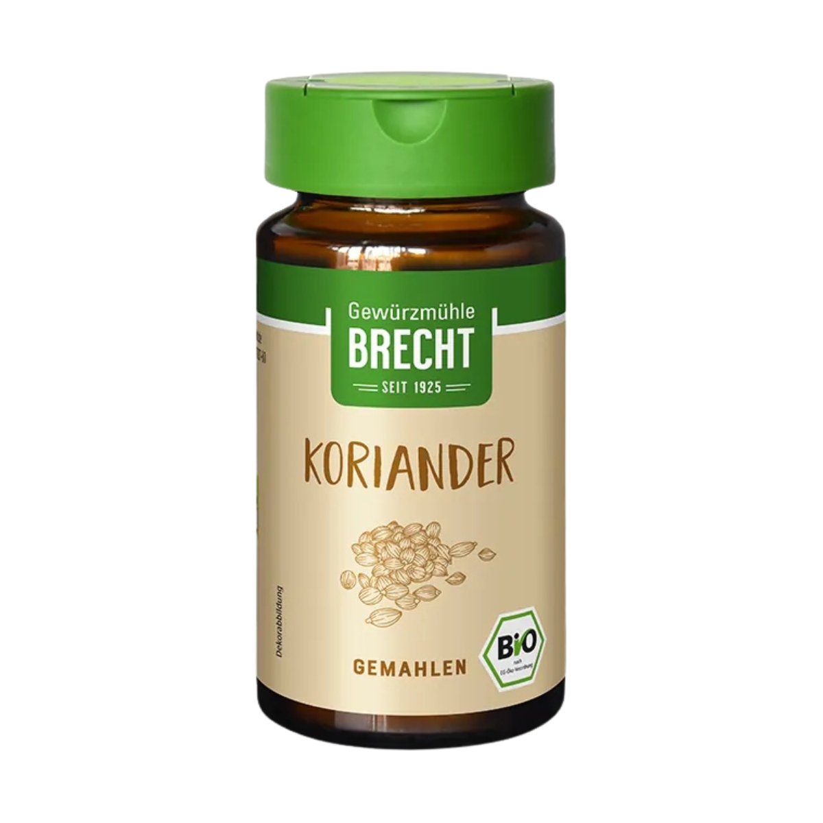 Image of Brecht Koriander gemahlen Bio Glas 25 g