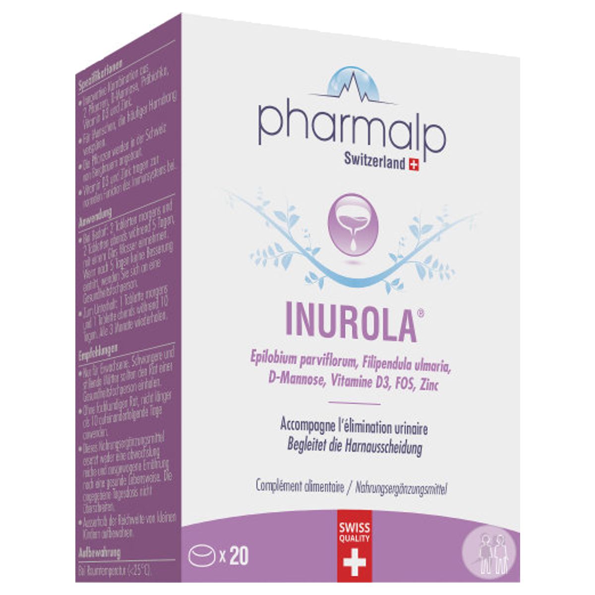 Pharmalp Inurola Tabletten Blister 20 Stück