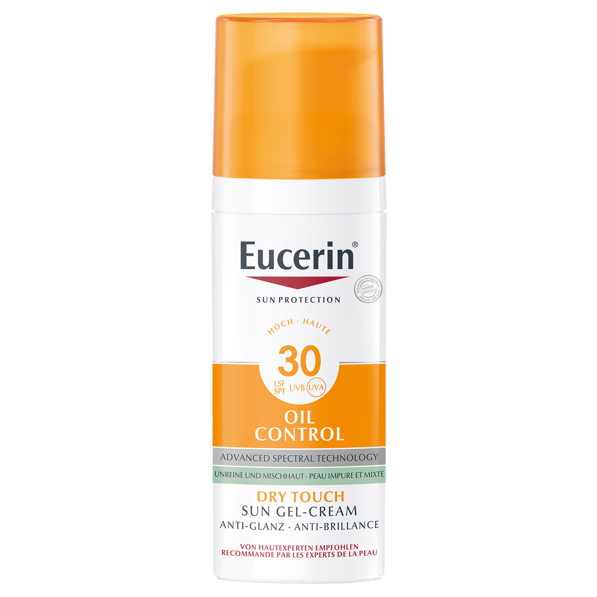 Eucerin Sun Face Oil Control Gel-Creme LSF30 50 ml