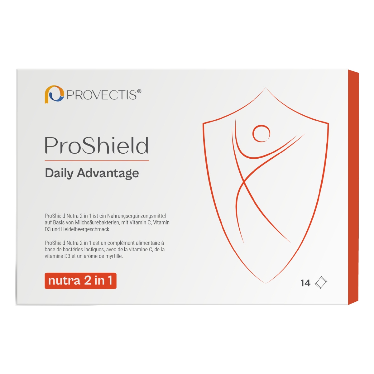 Provectis ProShield Nutra 2 in 1 Sticks 14 Stück