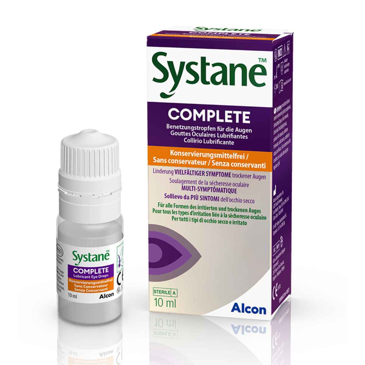 Systane Complete gouttes mouillantes sans conservateur 10 ml