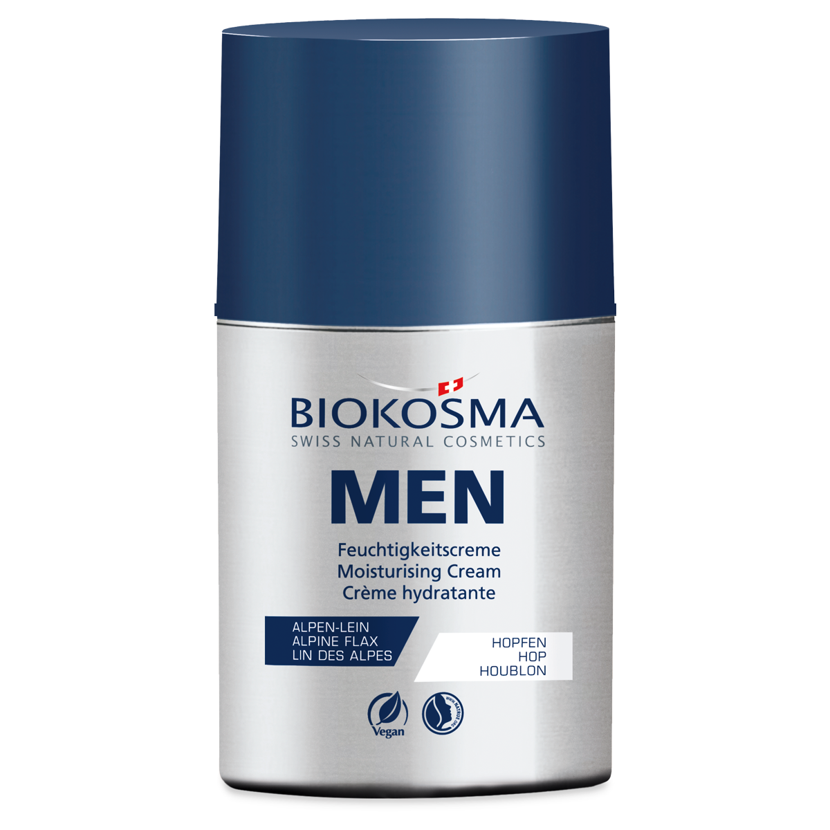 Biokosma Men Feuchtigkeitscreme Dispender 50 ml Biokosma Men Feuchtigkeitscreme Dispender 50 ml