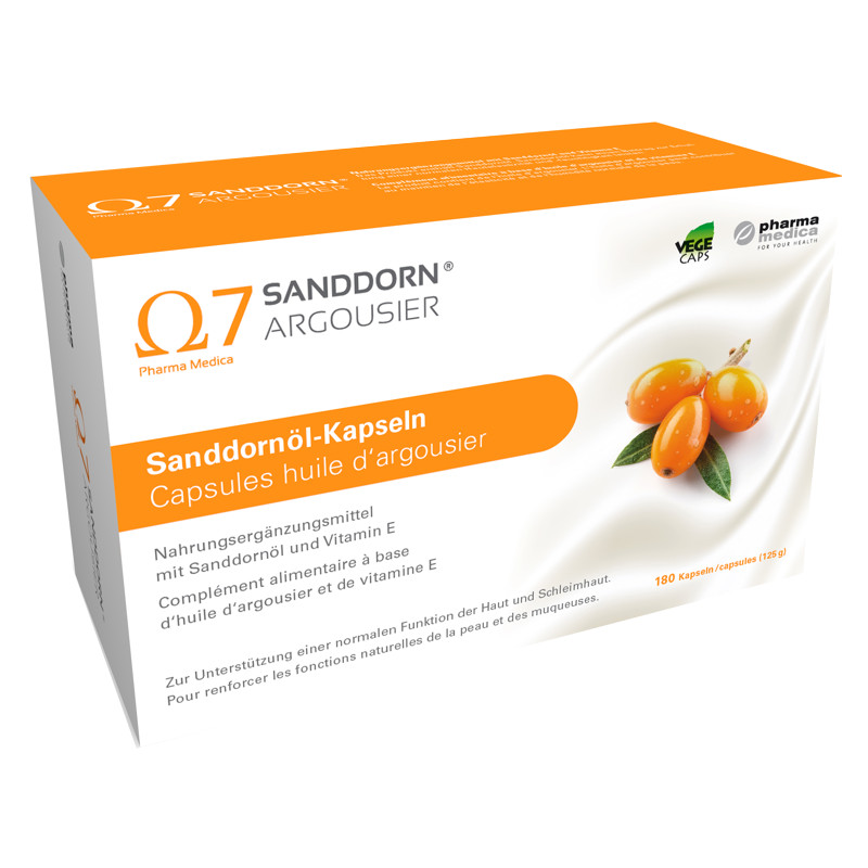 Sanddorn Argousier Sanddornöl Kapseln 180 Stück Sanddorn Argousier Sanddornöl Kapseln 180 Stück