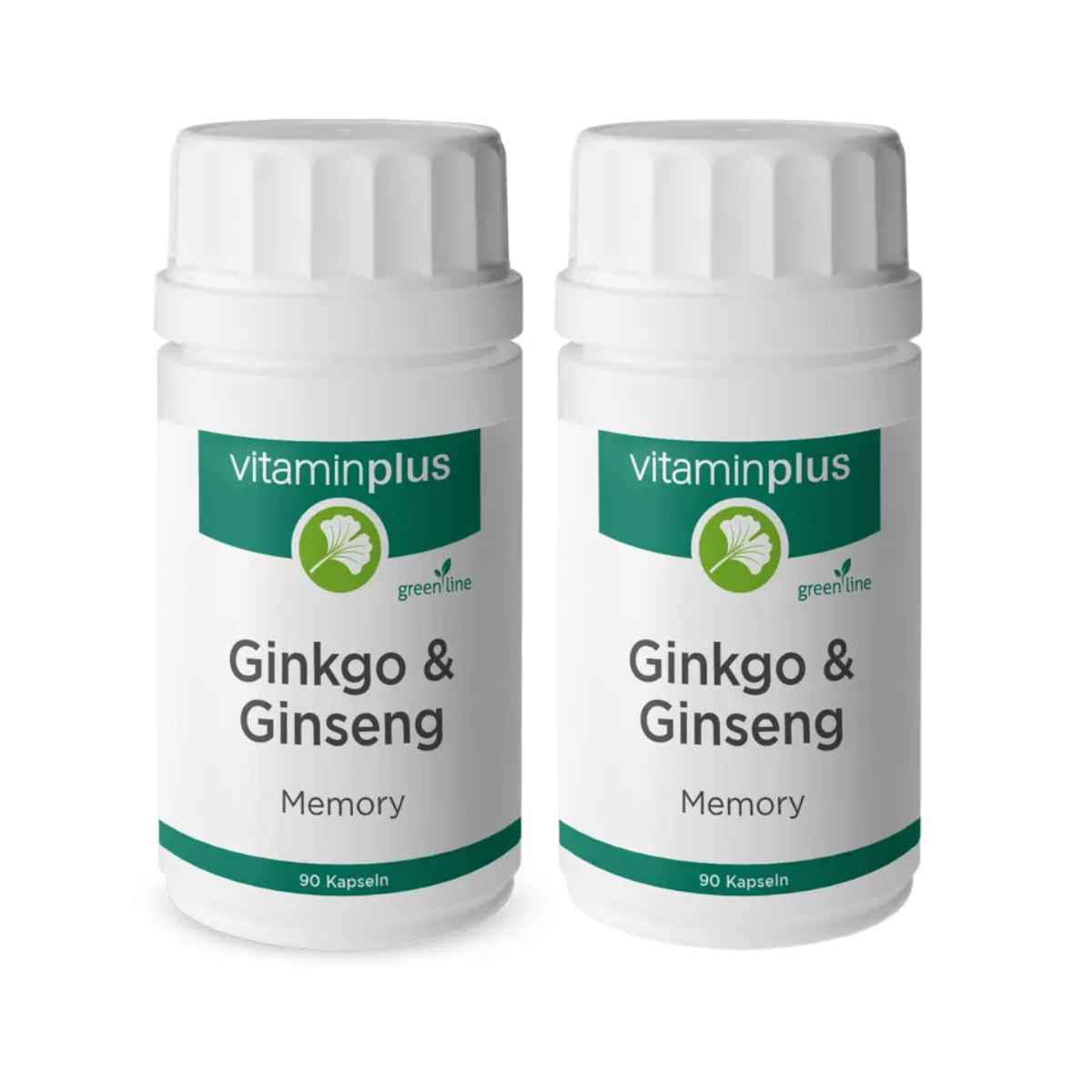Vitaminplus Ginkgo & Ginseng Kapseln 2x 90 Stück
