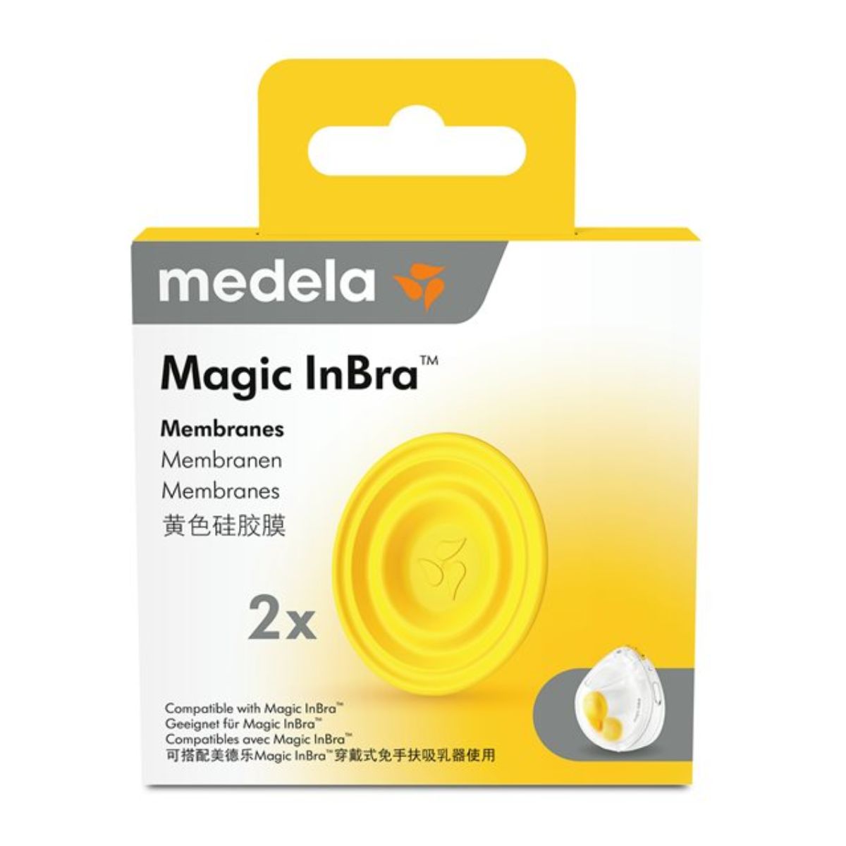Medela Magic InBra Membrane 2 Stück