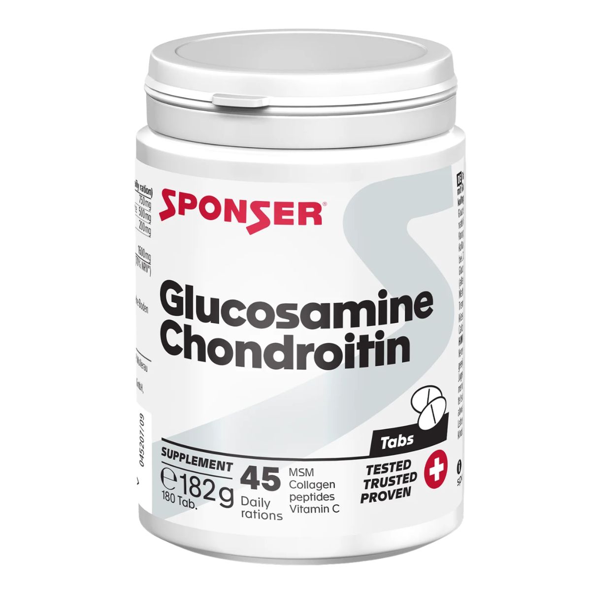 Sponser Glucosamin Chondroitin + MSM Tabletten 180 Stück