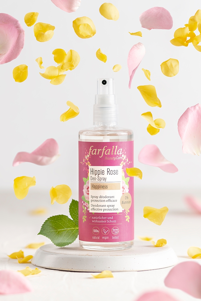 FARFALLA Deo-Spray Hippie rose 100 ml FARFALLA Deo-Spray Hippie rose 100 ml