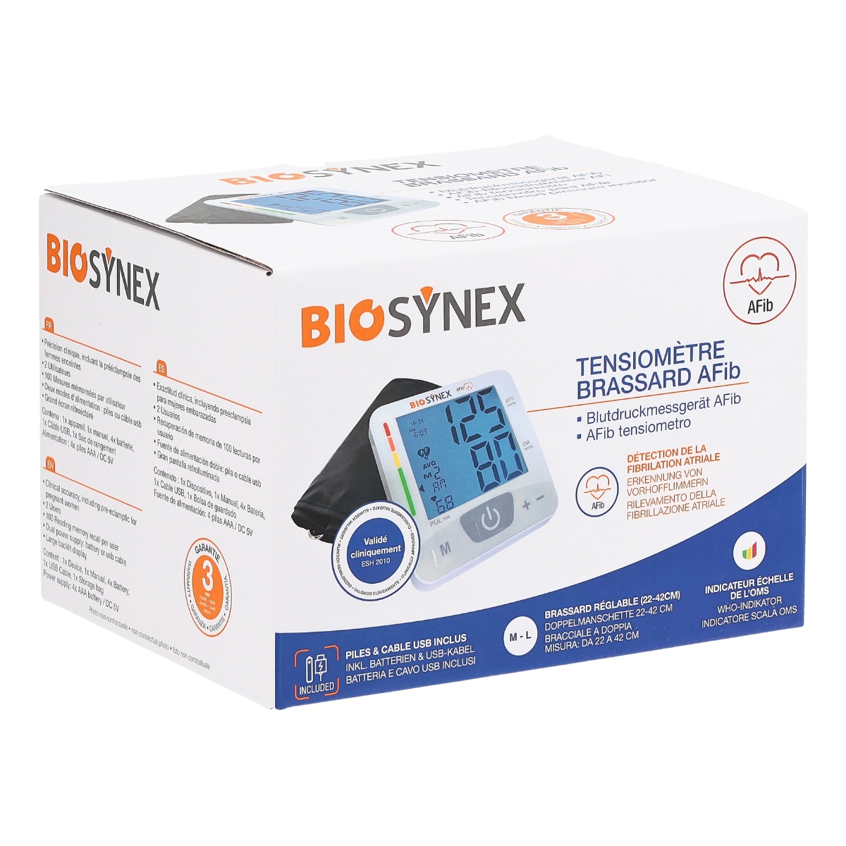 Biosynex Blutdruckmessgerät Afib