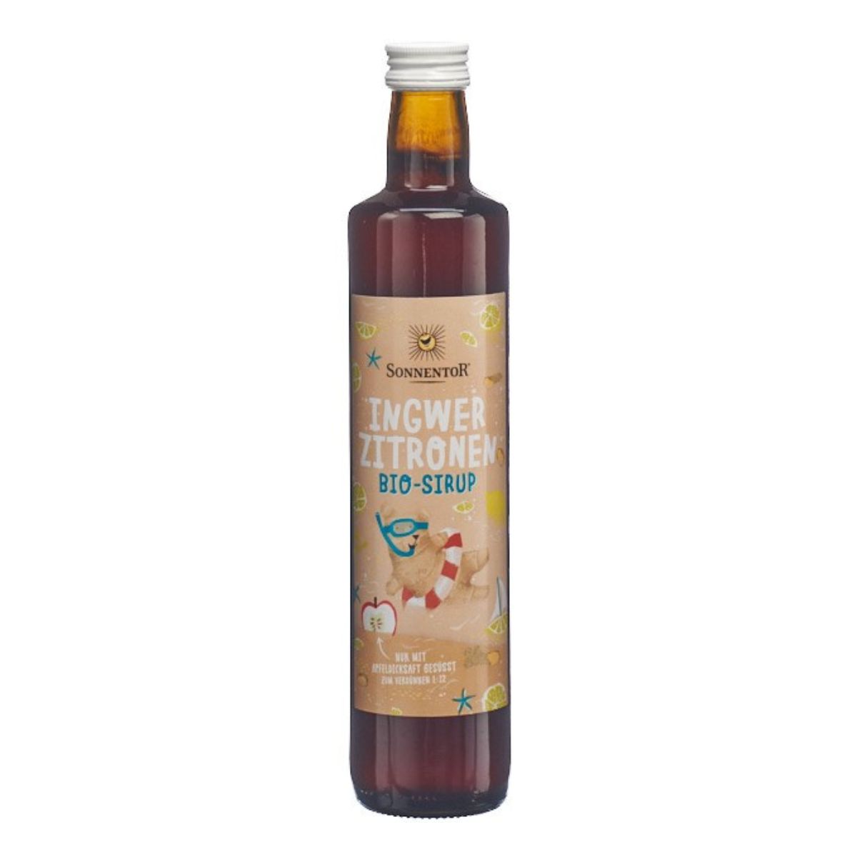 SONNENTOR Ingwer Zitronen Sirup 500 ml