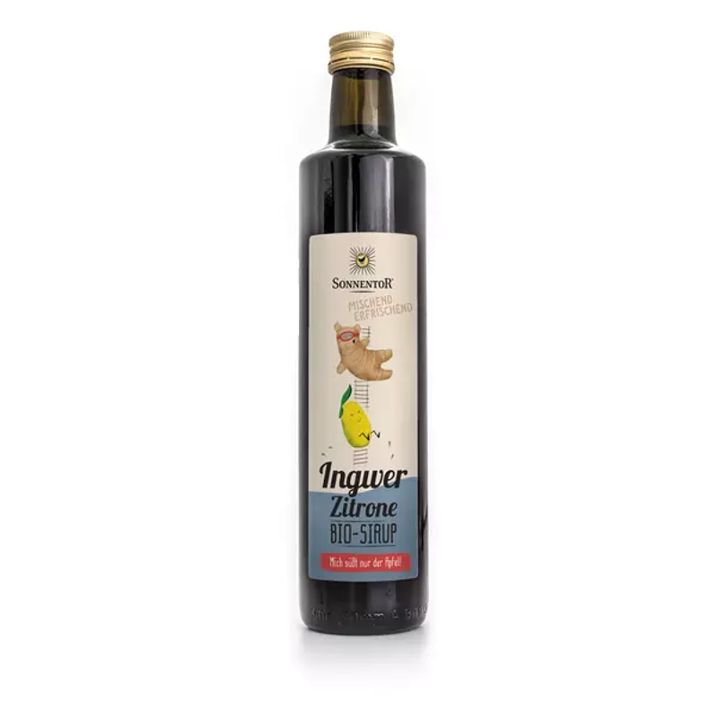 SONNENTOR Ingwer Zitronen Sirup 500 ml SONNENTOR Ingwer Zitronen Sirup 500 ml