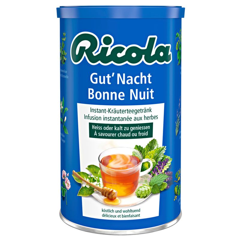 Ricola Instant-Tee Gut'Nacht Dose 200 g Ricola Instant-Tee Gut'Nacht Dose 200 g