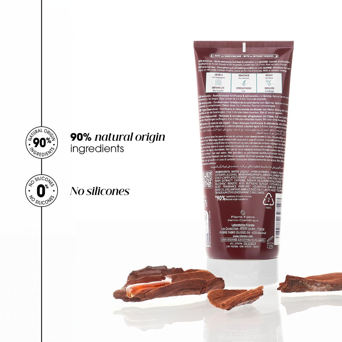 Klorane Chinin Edelweiss Pflegebalsam 200 ml Klorane Chinin Edelweiss Pflegebalsam 200 ml