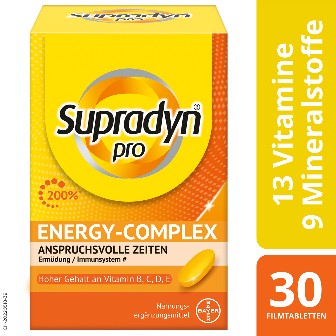 Supradyn pro energy-complex Filmtabletten Dose 30 Stück Supradyn pro energy-complex Filmtabletten Dose 30 Stück