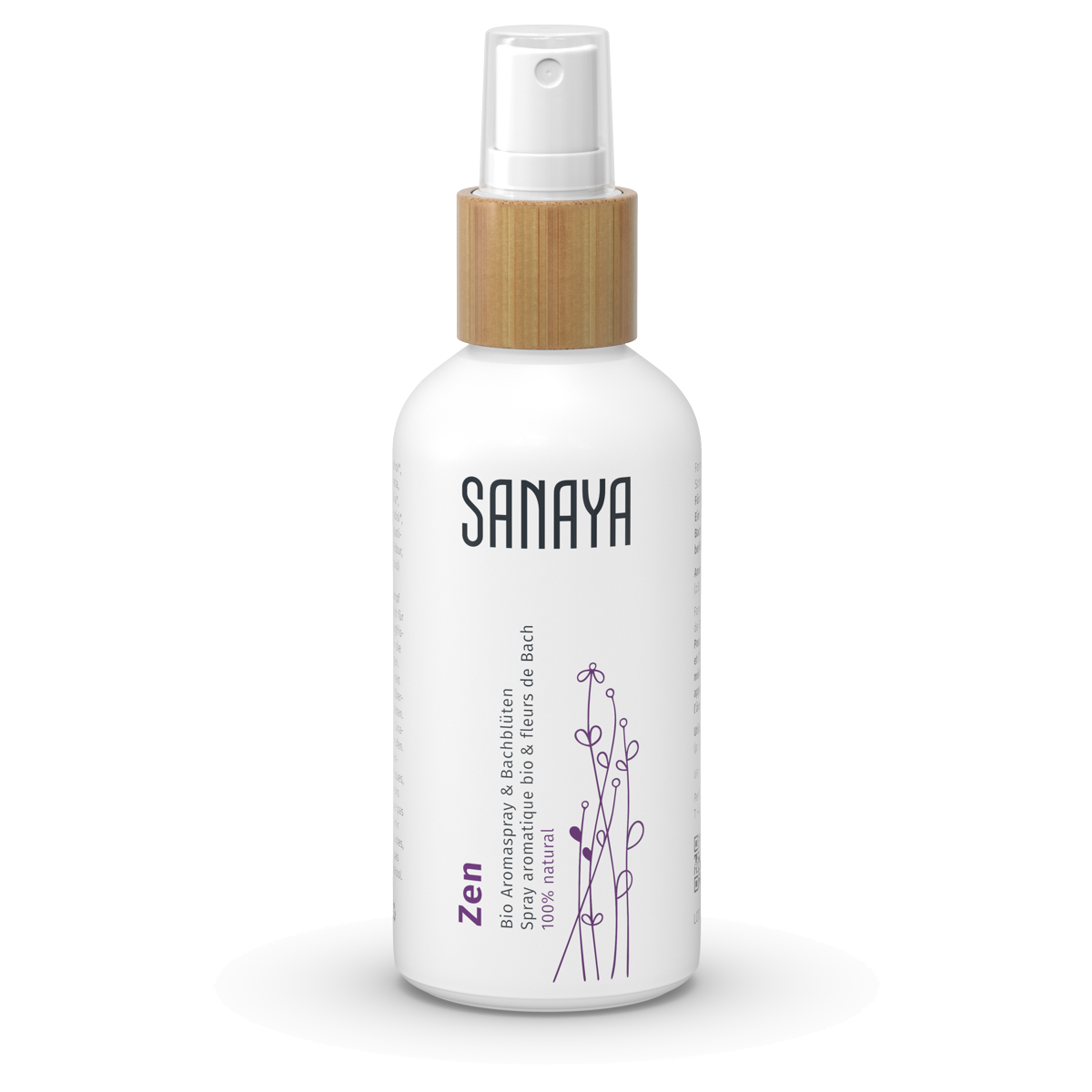 Sanaya Aroma & Bachblüten Spray Zen Bio 100 ml Sanaya Aroma & Bachblüten Spray Zen Bio 100 ml