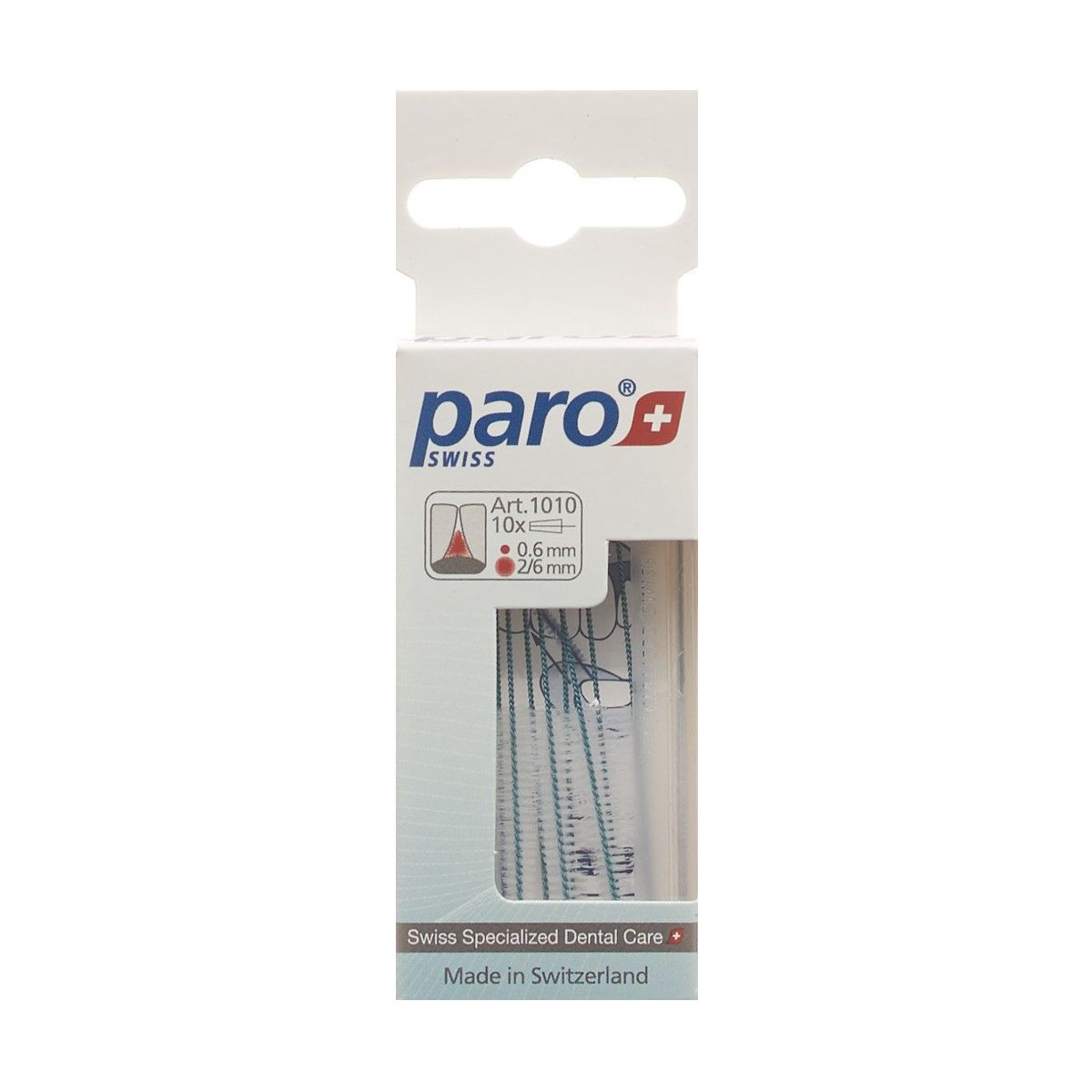 Paro Isola Long 2/6mm x-fein blau konisch 10 Stück