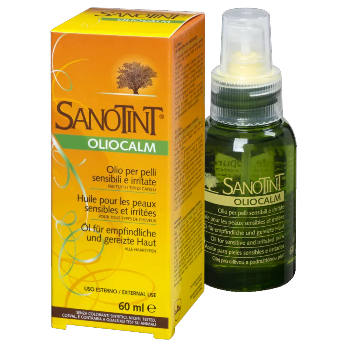 Sanotint Oliocalm Öl empfindliche gereizte Haut 60 ml
